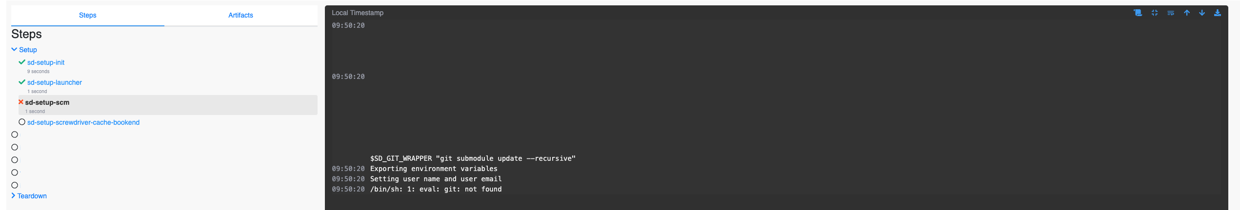 git not found